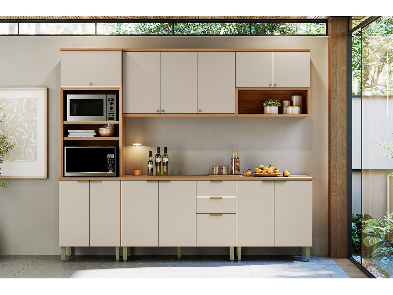 ambiente da linha Cozinha Selene