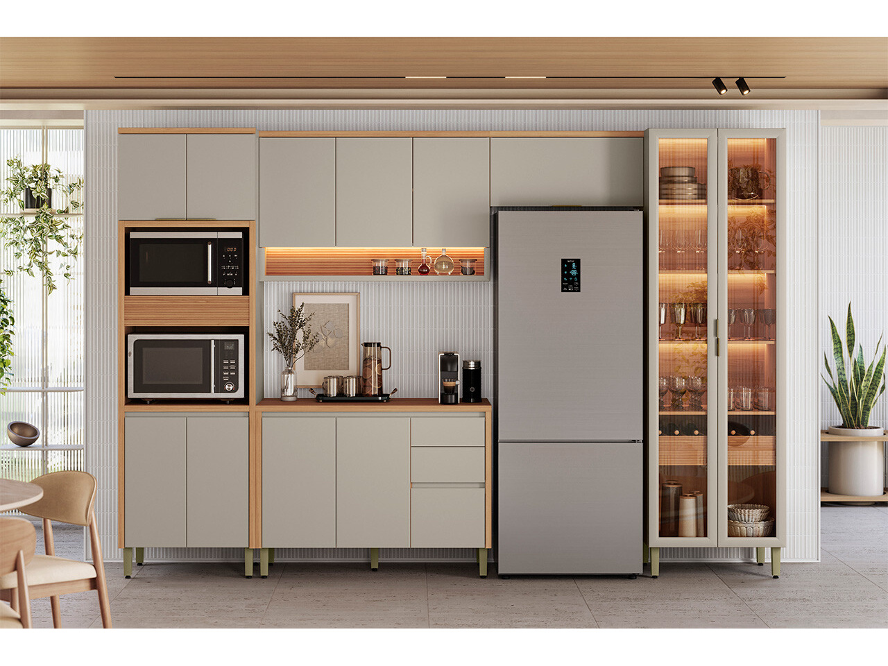 ambiente da linha Cozinha Allure