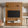 PAINEL RIPADO MODULAR 1.8 (2500MM) + NICHO 1.4 + PRATELEIRA 1.4