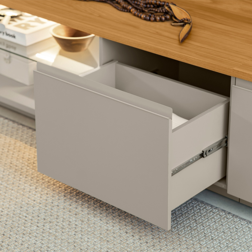 CONJUNTO RACK + PAINEL + 2 MODULO LATERAL MAGNUM