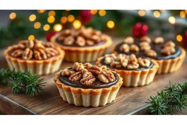 Receita de Natal Linea Brasil: Deliciosa Torta de Nozes com Chocolate